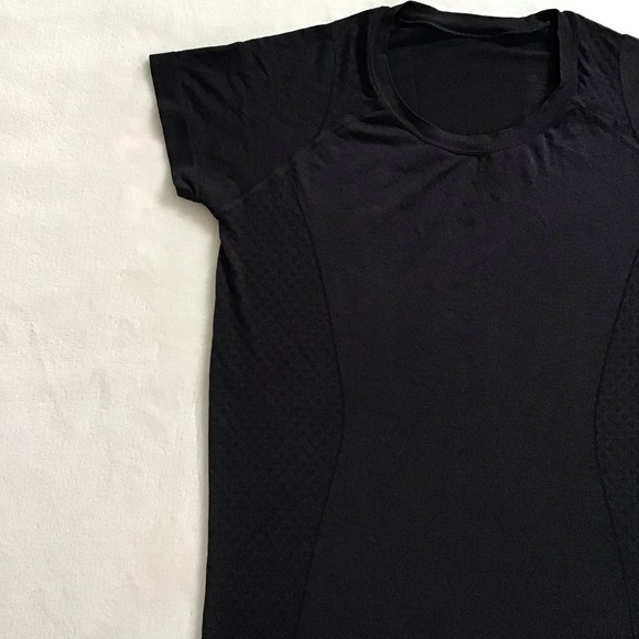 Zella Workout Mesh Panel Short Sleeve Top Small - Picture 4 of 11